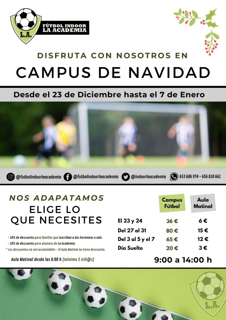 Campus de Navidad 2021 - Blanco (Documento A3)